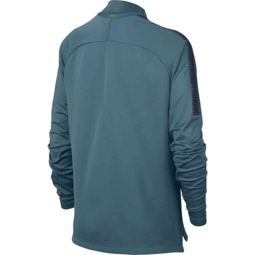 Nike Chelsea Squad Drill Top – Youth – Celestial Teal/Obsidian
