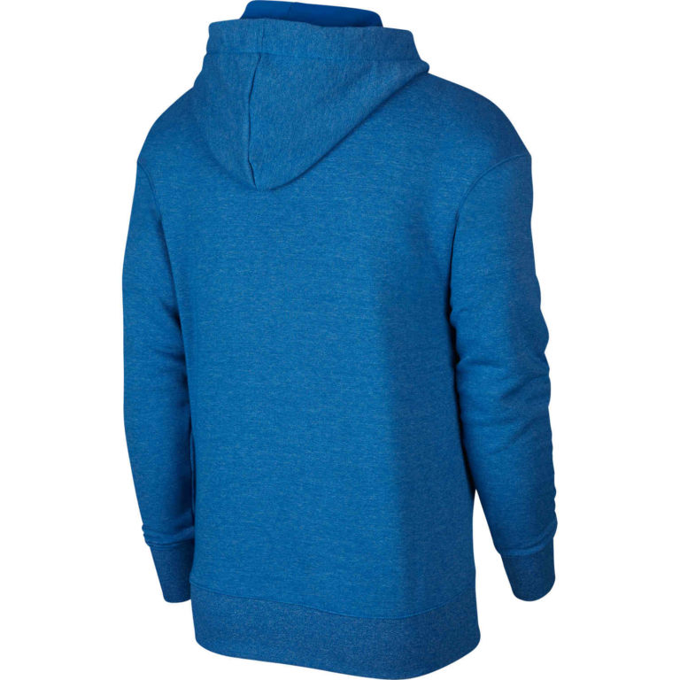 blue nike hoodie and sweatpants