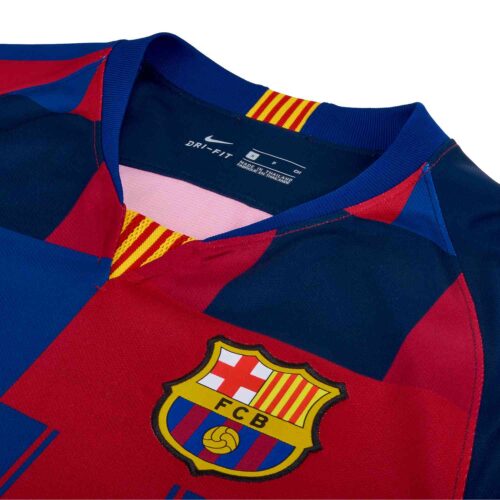 Nike and Barcelona 20th Anniversary Home Jersey – Youth