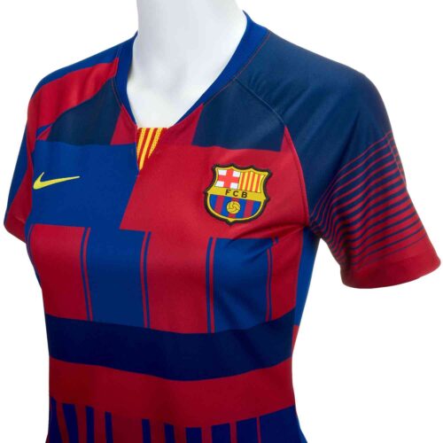 Nike and Barcelona 20th Anniversary Home Jersey – Womens