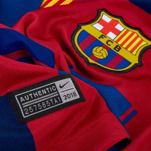 Nike and Barcelona 20th Anniversary Home Jersey – Womens