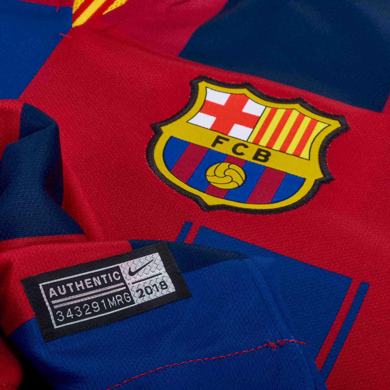 Nike and Barcelona 20th Anniversary Home Jersey - SoccerPro