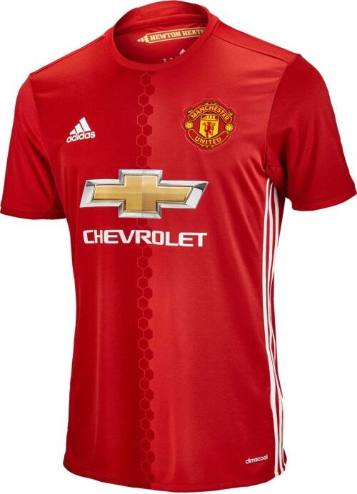 2016/17 adidas Kids Manchester United Home Jersey