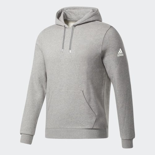 adidas Youth Fleece Hoodie – Medium Grey Heather