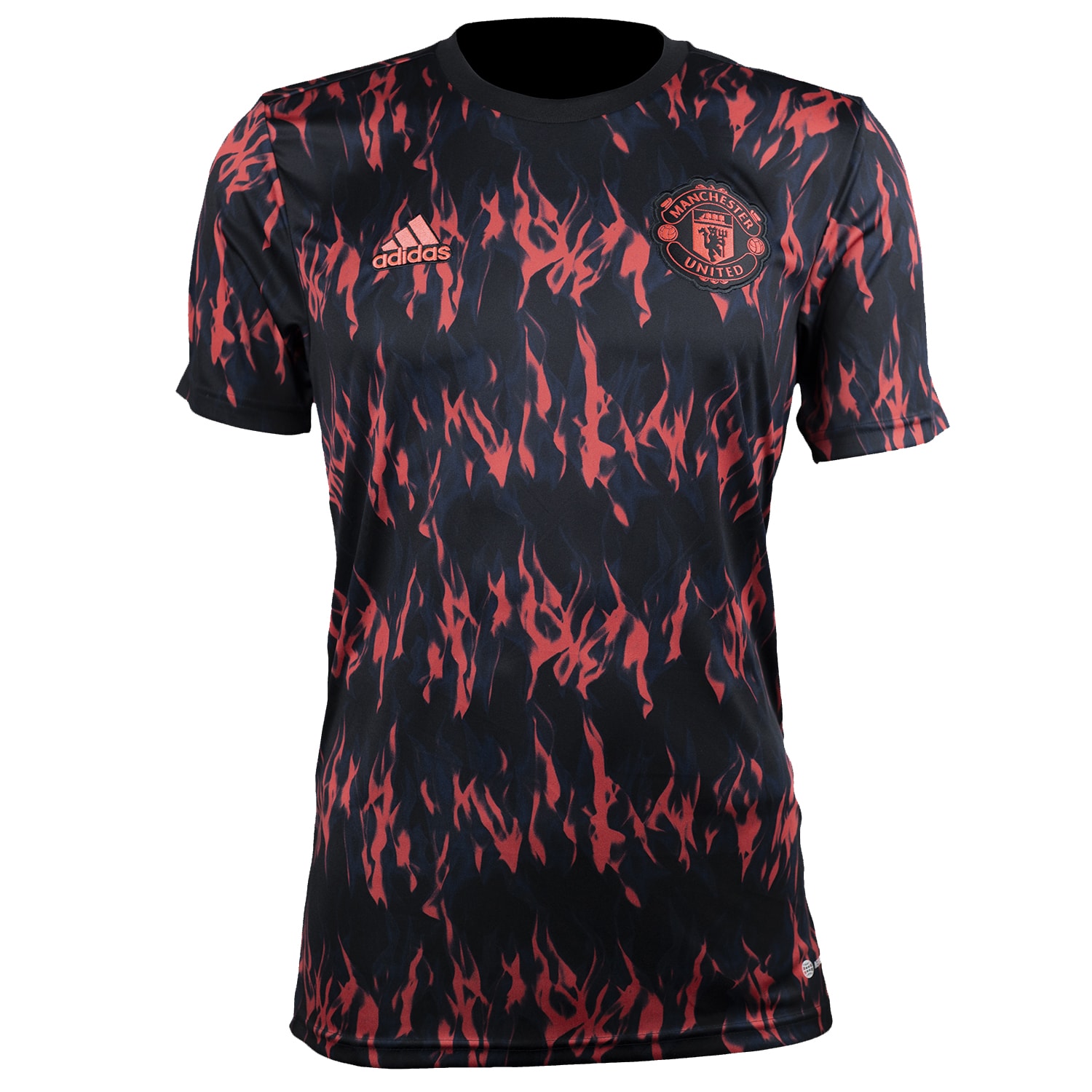 exegese Magistraat Verborgen adidas Manchester United Pre-match Top - Black/Shock Red - SoccerPro