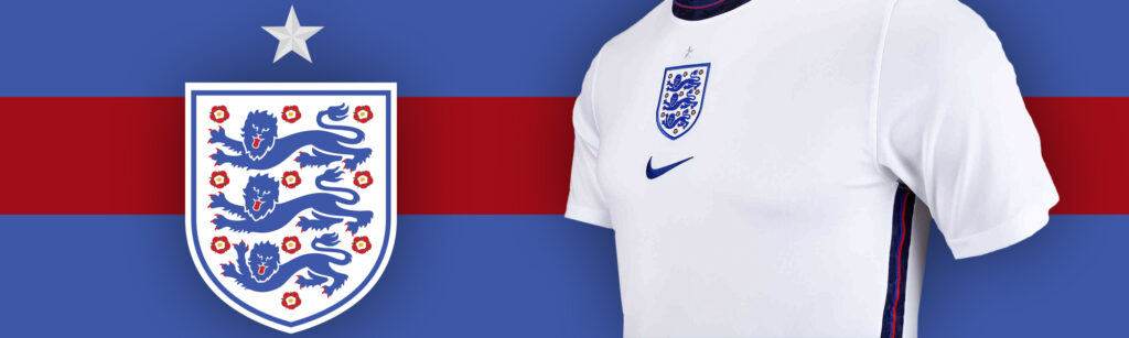 Nike England home jersey