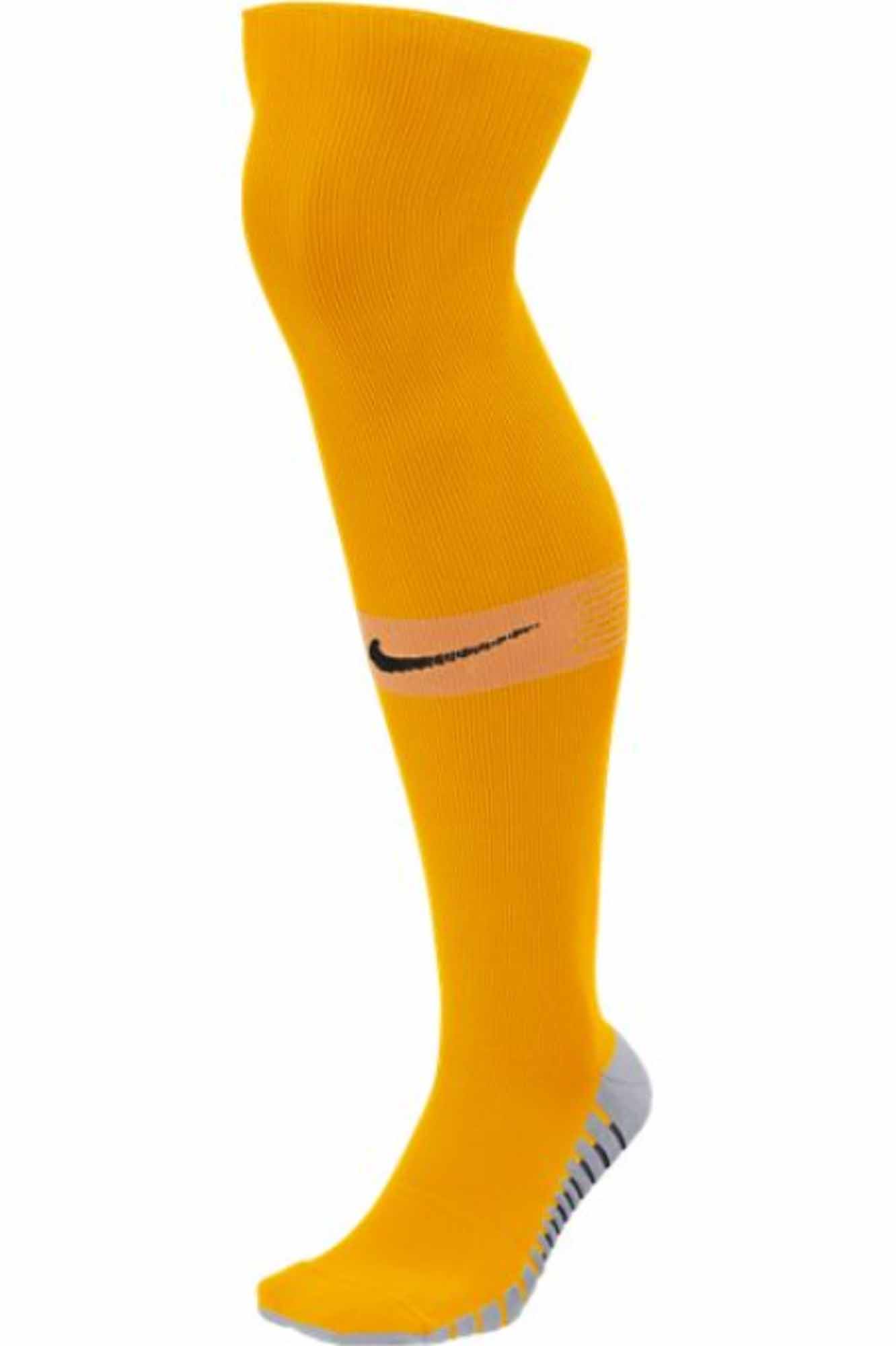 Nike Team Matchfit Soccer Socks - University Gold/Sundial - SoccerPro