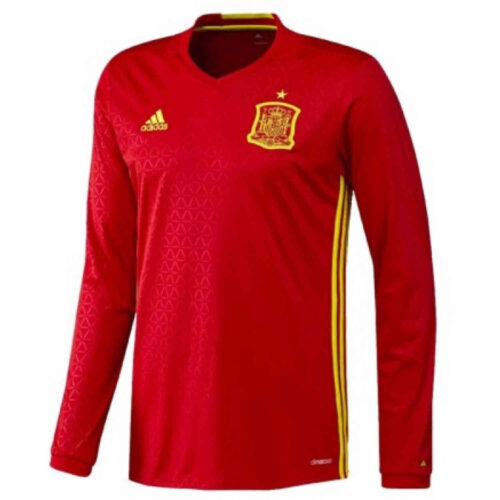 adidas Spain L/S Home Jersey – 2016
