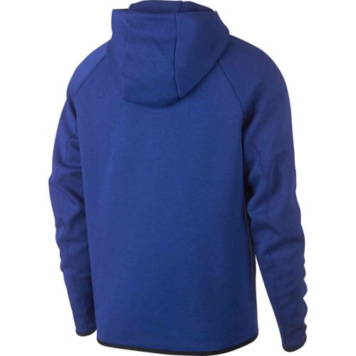 Nike Chelsea Techfleece Hoodie – Rush Blue/White