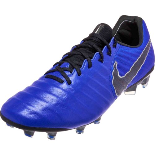 Nike Tiempo Legend 7 Elite FG – Racer Blue/Black/Metallic Silver