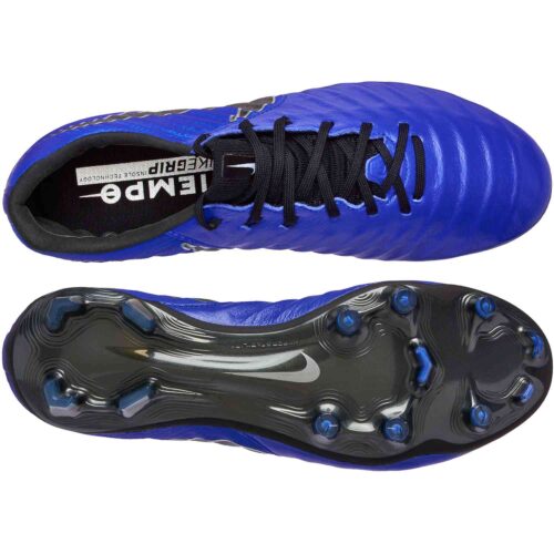 Nike Tiempo Legend 7 Elite FG – Racer Blue/Black/Metallic Silver
