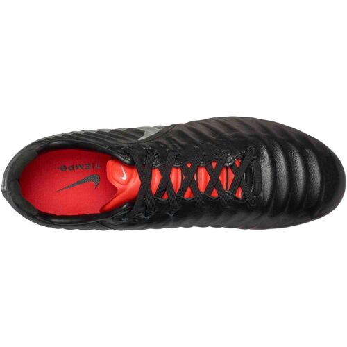 Nike Tiempo Legend 7 Pro FG – Black/Metallic Silver/Light Crimson