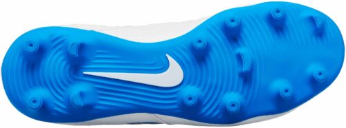 Nike Tiempo Legend 7 Club FG – Youth – White/Metallic Cool Grey/Blue Hero