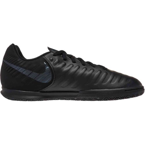 Nike Tiempo LegendX 7 Club IC - Youth - Black/Black - SoccerPro