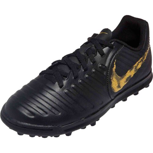 Kids Nike Tiempo Legend 7 Club TF – Black Lux