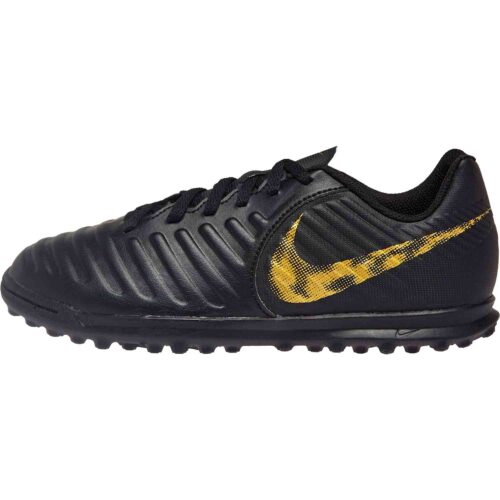 Kids Nike Tiempo Legend 7 Club TF – Black Lux