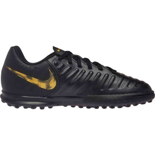 Kids Nike Tiempo Legend 7 Club TF – Black Lux