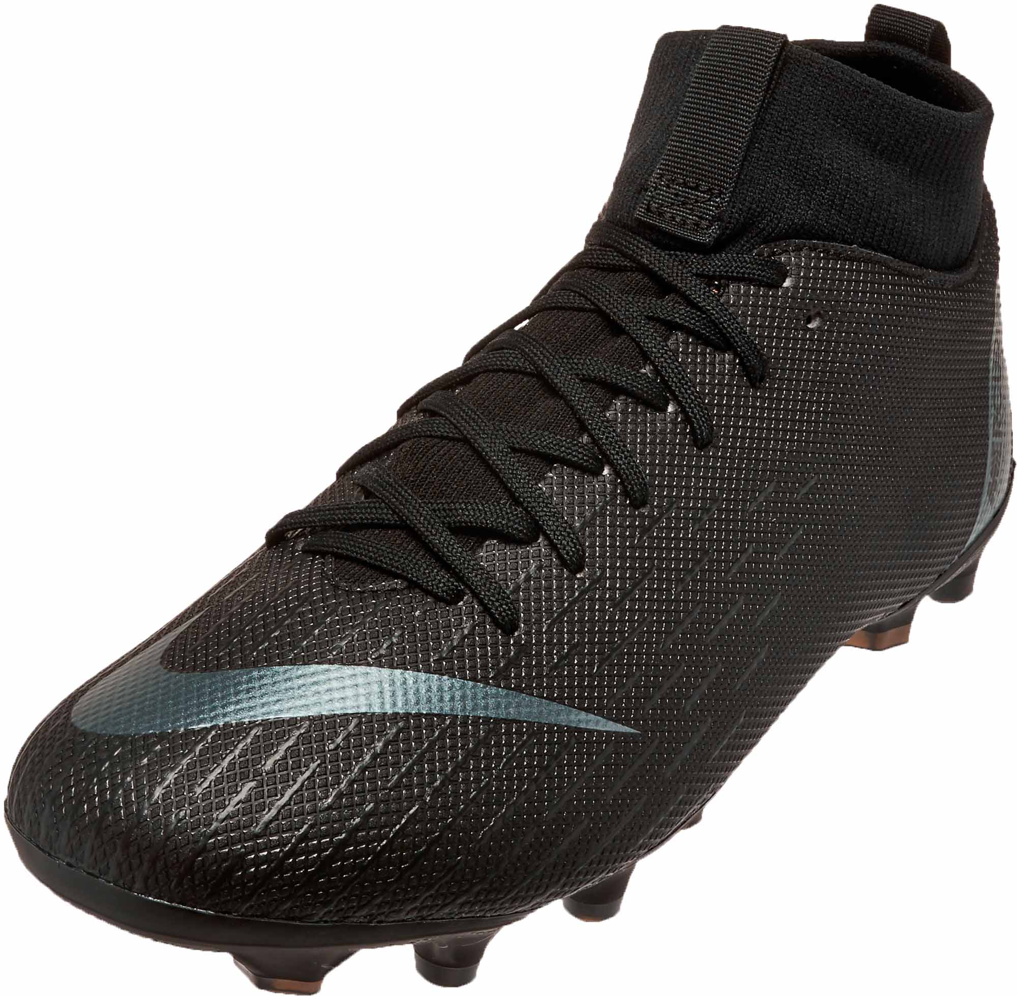 Nike Mercurial Superfly 6 Academy MG - Youth - Black/Black -