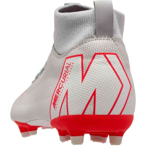 Youth Nike Mercurial Superfly 6 Academy MG – Wolf Grey/Light Crimson/Pure Platinum