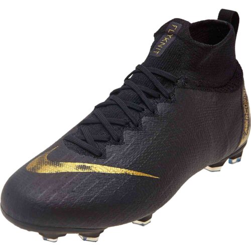 Kids Nike Mercurial Superfly 6 Elite FG – Black Lux