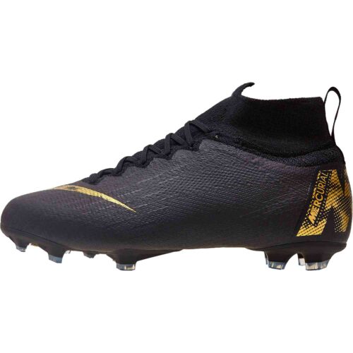 Kids Nike Mercurial Superfly 6 Elite FG – Black Lux