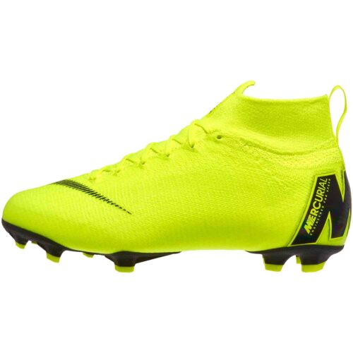 Nike Mercurial Superfly 6 Elite FG – Youth – Volt/Black