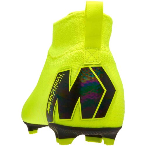 Nike Mercurial Superfly 6 Elite FG – Youth – Volt/Black