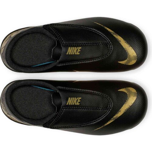 Kids Nike Velcro Mercurial Vapor 12 Club MG – Black Lux