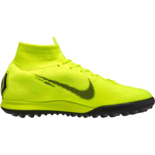 Nike Mercurial SuperflyX 6 Elite TF – Volt/Black