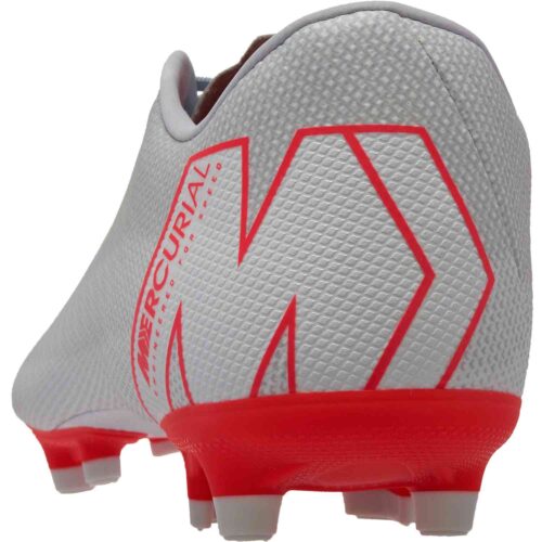 Nike Vapor 12 Academy MG – Wolf Grey/Bright Crimson/Pure Platinum
