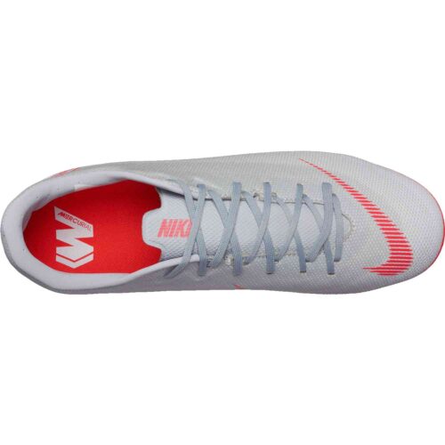 Nike Vapor 12 Academy MG – Wolf Grey/Bright Crimson/Pure Platinum