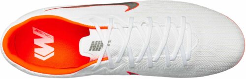 Nike Mercurial Vapor 12 Academy MG – White/Metallic Cool Grey/Total Orange