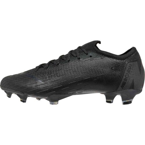 Nike Vapor 12 Elite FG – Black/Black