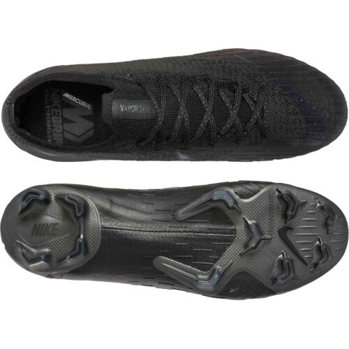 Nike Vapor 12 Elite FG – Black/Black