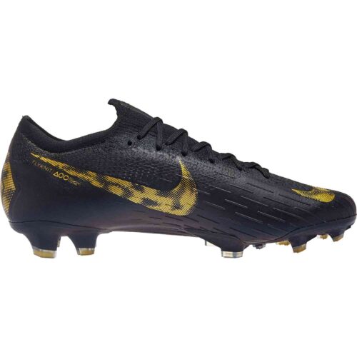 Nike Mercurial Vapor 12 Elite FG - Black Lux - SoccerPro