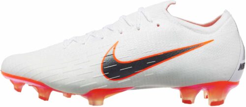 Nike Mercurial Vapor 12 Elite FG – White/Total Orange