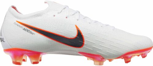 Nike Mercurial Vapor 12 Elite FG – White/Total Orange