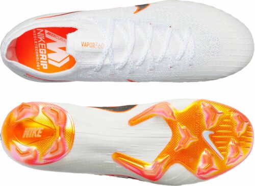 Nike Mercurial Vapor 12 Elite FG – White/Total Orange