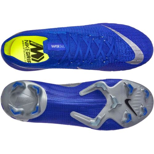 Nike Mercurial Vapor 12 Elite FG – Racer Blue/Metallic Silver/Black