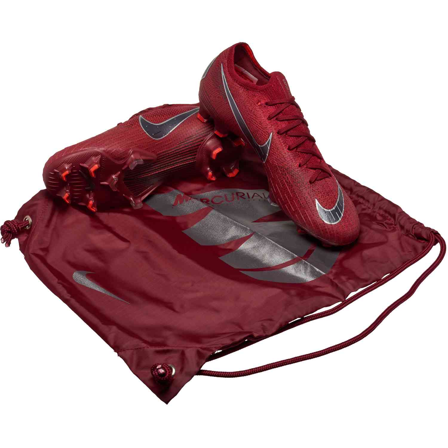 Nike Mercurial Vapor 12 Elite FG - Team Red/Metallic Dark Grey/Bright  Crimson - SoccerPro