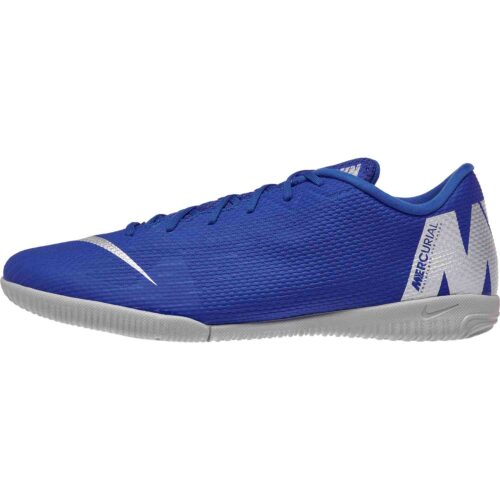 Nike Mercurial VaporX 12 Academy IC – Racer Blue/Metallic Silver/Black/Volt