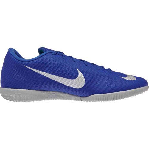 Nike Mercurial VaporX 12 Academy IC – Racer Blue/Metallic Silver/Black/Volt