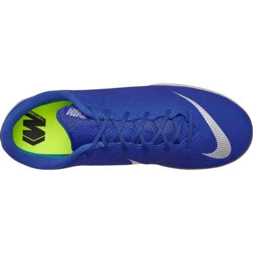 Nike Mercurial VaporX 12 Academy IC – Racer Blue/Metallic Silver/Black/Volt