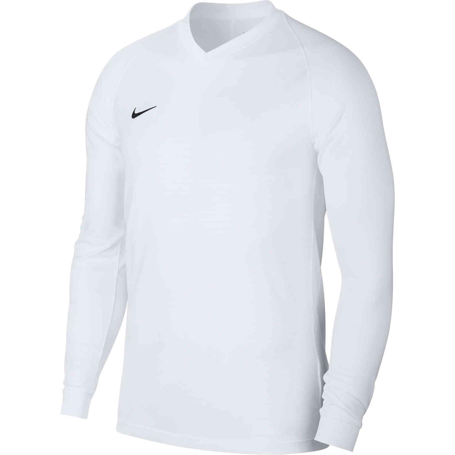 Nike Tiempo Premier L/S Jersey - White - SoccerPro