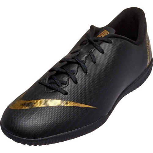 Kids Nike Mercurial Vapor 12 Academy IC – Black Lux