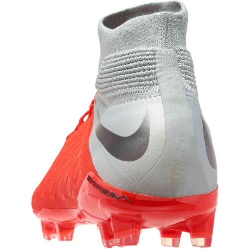Nike Hypervenom Phantom 3 Elite DF FG – Youth – Light Crimson/Metallic Dark Grey/Wolf Grey