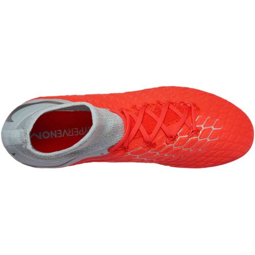 Nike Hypervenom Phantom 3 Elite DF FG – Youth – Light Crimson/Metallic Dark Grey/Wolf Grey
