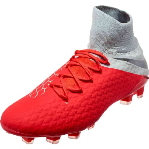 Nike Hypervenom Phantom 3 Pro DF FG – Light Crimson/Metallic Dark Grey/Wolf Grey