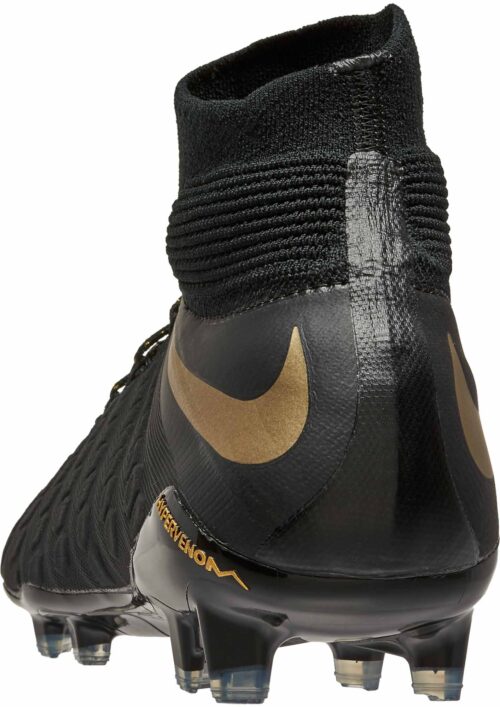 Nike Hypervenom Phantom III Elite DF FG – Black/Metallic Vivid Gold