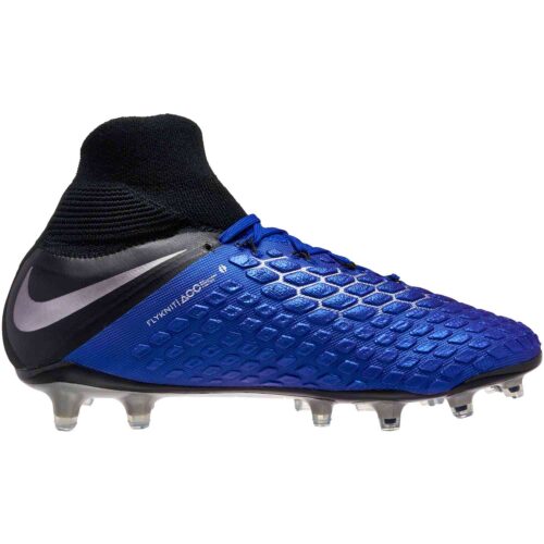 Nike Phantom 3 Elite DF FG – Racer Blue/Metallic Silver/Black/Volt